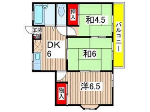 リベ－ル大久保の物件間取画像